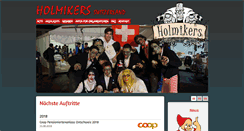 Desktop Screenshot of holmikers.ch
