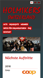 Mobile Screenshot of holmikers.ch